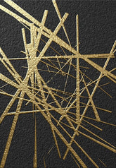 TPFLiving Poster Leinwand / Abstrakte Strukturen - / mehrere Motive in verschiedenen Größen - OHNE Rahmen - Modell A